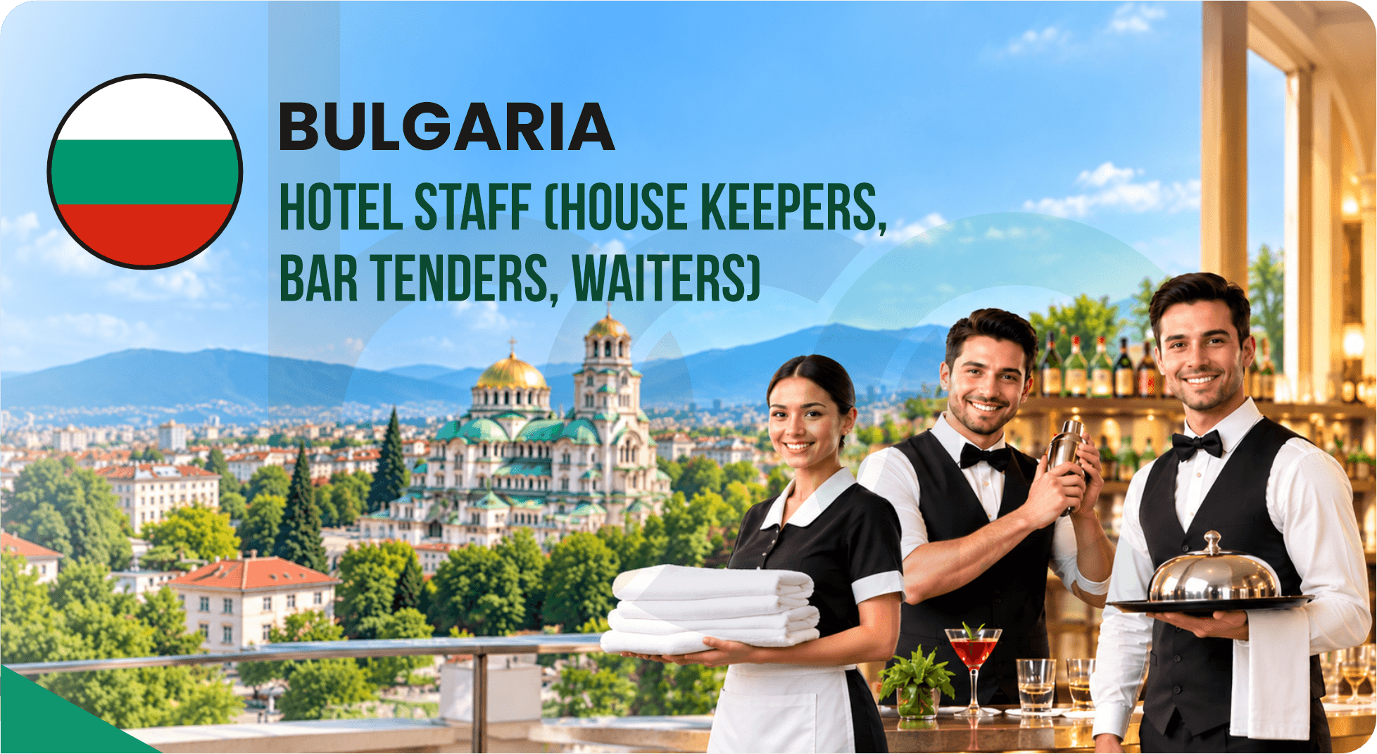 Hotel Staff (Housekeepers, Bartenders, Waiters)