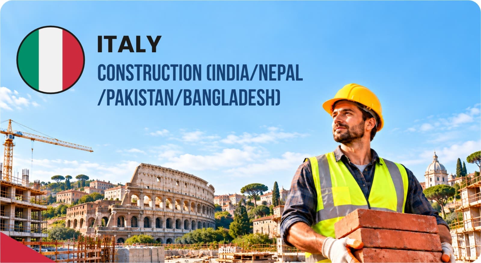 Construction Worker (India / Nepal / Pakistan / Bangladesh)